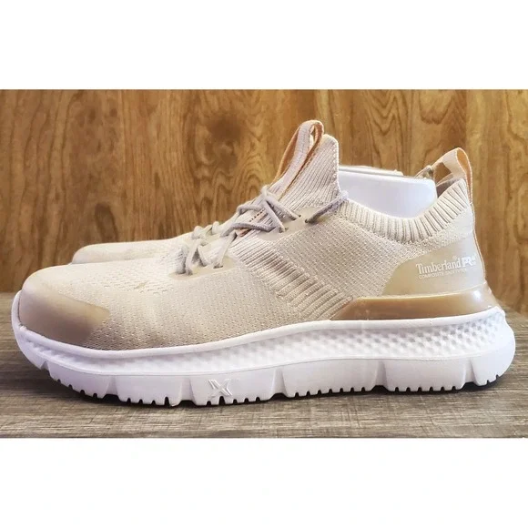 Timberland Pro Setra Low Composite Toe Shoes Women's Size 8 Tan - Picture 4 of 12